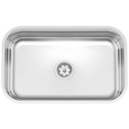 Cuba Tramontina Lavínia 56x34 Cm Standard em Aço Inox Polido 56 Bl com Válvula 94085507 - 1