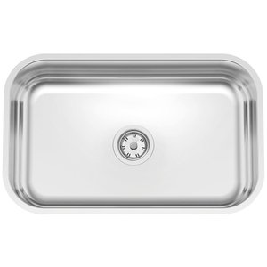 Cuba Tramontina Lavínia 56x34 Cm Standard em Aço Inox Polido 56 Bl com Válvula 94085507