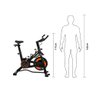 Bicicleta Ergométrica Gallant Elite X Spinning Roda de Inercia 8kg até 110kg Mecânica Gsb08hbta-pt - 6