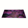 mouse pad gamer anti derrapante hexagono 3d roxo 70x30 - 2