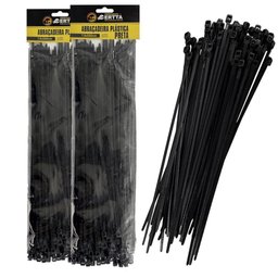 300 Abraçadeiras Lacre de Nylon Grande Enforca Gato Cinta Plástica 7 X 500mm Fita Hellerman Grossa 5 - 3
