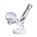 Ver imagem 4 de Luminaria Robo 2 em 1 Articulada Mesa e Bancada Base Garra