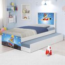 Ver imagem 1 de Bi Cama Juvenil Zap com Cabeceira Astronauta