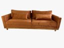 Ver imagem 1 de Sofá Chesterfield London 2,30m Suede Terracota
