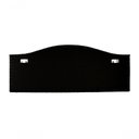 Ver imagem 6 de Cabeceira Casal Curva Luxo 140X60 Courino Off White - Tachas Fumê