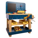 Ver imagem 1 de Oficina Infantil de Madeira Azul Petróleo Fabrink