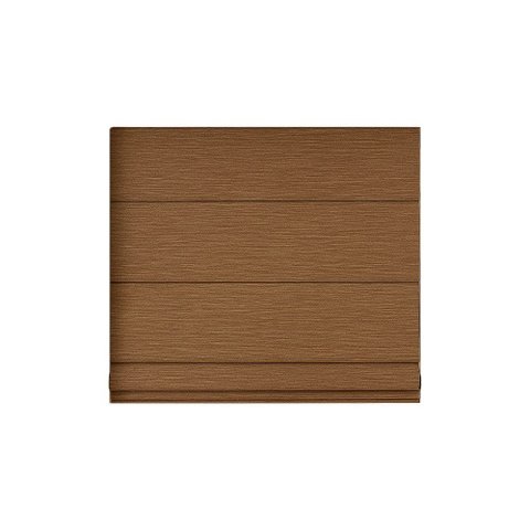 Persiana Romana Blackout Larg 1,30x1,15 Alt:Marrom