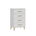 Ver imagem 2 de Cômoda para Quarto Infantil Magia Espresso Móveis