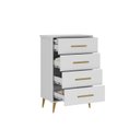 Ver imagem 4 de Cômoda para Quarto Infantil Magia Espresso Móveis Branco