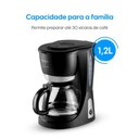 Ver imagem 6 de Cafeteira Elétrica Family Coffee Elgin 30 Xícaras Vidro 110V