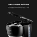 Ver imagem 3 de Cafeteira Elétrica Family Coffee Elgin 30 Xícaras Vidro 110V