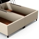 Ver imagem 7 de Base Cama Box Baú Casal Queen 158cm Hit I02 Corano Bege- Mpozenato