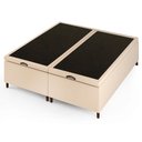 Ver imagem 6 de Base Cama Box Baú Casal Queen 158cm Hit I02 Corano Bege- Mpozenato