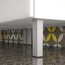 Ver imagem 5 de Cozinha Completa Tarsila 280cm em Aço Branca com Vidro