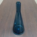 Ver imagem 3 de Vaso Garrafa Decorativo Enfeite Casa Home&co Vidro 41x16x16cm Azul