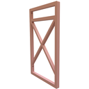 Ver imagem 3 de Quatro Suportes Estilo Industrial P/prateleiras 20cm - Rose Gold
