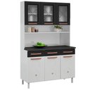 Ver imagem 1 de Armário De Cozinha Aço Kit Triplo Telasul Mirage New Bco/pto