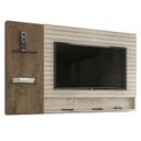 Ver imagem 1 de Painel para Tv até 60 Polegadas 181 X 109 Cm Dubai Mdp Flex Mocaccino Carvalho - Clicklar