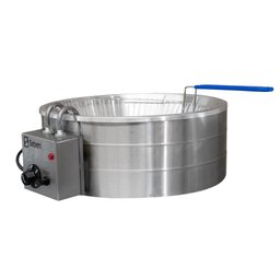 Tacho Fritadeira para Fritura de Pastel Elétrico Redondo Profissional 3 Litros 110v/220v - 5