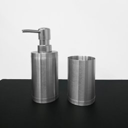 Porta Sabonete Liquido Dispenser Alcool Gel Aço Inox 280ml - 4