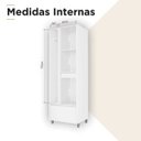 Ver imagem 4 de Armario Lavanderia 2 Portas 2 Gavetas Nesher 70cm 100 MDF