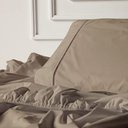 Ver imagem 3 de Jogo de Cama Casal 400 Fios 3 Peças Capuccino