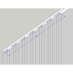 Cabeceira King 3,50m e 2 Mesas de Cabeceira Mdf sob Medida Cor:nogueira Cadiz com Cinza Sagrado - 7