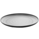 Ver mais imagens de Prato Lyor de Melamina Raso Preto 25,5cm Avulso Tóquio com Relevo para Mesa Refeições