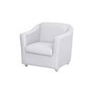 Ver imagem 4 de Kit 10 Poltronas Bia Decorativa Reforçada Recepção Clínica Salão Sala de Estar Courino:branco
