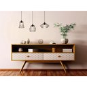 Ver imagem 7 de Lustre Pendente Luminaria Teto Decoraçao Moderna Ajustavel Rustica Metal Aramado Iluminaçao Casa Qua