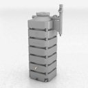 Ver imagem 2 de Reservatório de Água de Chuva - Cisterna Vertical Modelo 1050 Litros Ecosoli