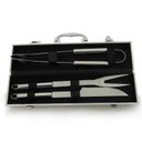 Ver imagem 2 de Jogo para Churrasco 3 Peças Inox com Maleta Mimo 6625
