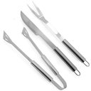 Ver imagem 3 de Jogo para Churrasco 3 Peças Inox com Maleta Mimo 6625