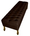 Ver imagem 3 de Cabeceira e Recamier Iza para Cama Box Casal Queen 1.60 - Suede - Sv Decor: Marrom