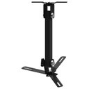 Ver imagem 1 de Suporte Projetor + Extensor 20 Cm -teto e Parede - Preto