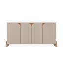 Ver imagem 2 de Aparador Buffet Sala Memphis com Pés de Madeira Maciça - 2 Cores:offwhite-cedro