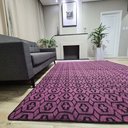 Ver imagem 1 de Tapete Carpete Sala Quarto Elegante Geométrico 1,50 X 2,00 - Cor Rosa