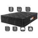 Ver imagem 3 de Colchão Casal Ortofirm Black 138x188x32 Double Face Espuma D33 Preto
