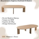 Ver imagem 4 de Mesa de Centro Chanfrada Pe Madeira Hanover 28017 Artesano