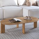 Ver imagem 2 de Mesa de Centro Chanfrada Pe Madeira Hanover 28017 Artesano