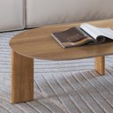 Ver imagem 3 de Mesa de Centro Chanfrada Pe Madeira Hanover 28017 Artesano