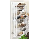 Ver imagem 3 de Sapateira Vertical de Porta para 48 Calçados – Organizador de 24 Pares em Metal