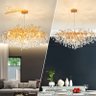 Nordic led lustres de cristal luzes para sala estar lustre sala jantar pingente lâmpadas ilumina - C - 3