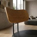 Ver imagem 6 de Poltrona Decorativa Luna Base Fixa Courino Tcs 724 Moll
