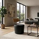Ver mais imagens de Poltrona Decorativa Luna Base Fixa Courino Tcs 724 Moll