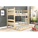 Ver imagem 1 de Treliche Beliche Thor com Cama Auxiliar Madeira Maciça Cor Natural