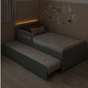 Ver imagem 3 de Bicama Infantil com Led e Grades de Proteção Petit Casatema MadeiraOriginals