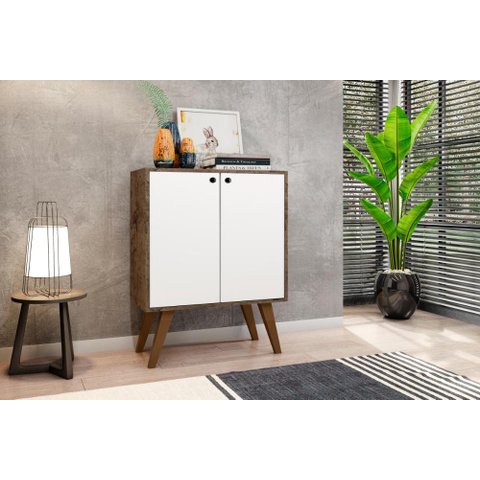 Balcão Aparador Retro Equador 2 Portas Castani Casa Mobilia
