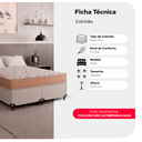Ver imagem 2 de Colchão Queen D33 One Face 17x158x198cm - Bege - e-Shop Casa
