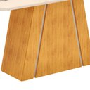 Ver imagem 2 de Mesa de Jantar Retangular Tampo Chanfrado 170x90cm Gabi Cedro Off White- Mabe Magazine